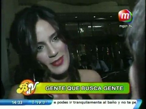 Paula nota en BDV (por personajes del año revista Gente) - 22 de Noviembre