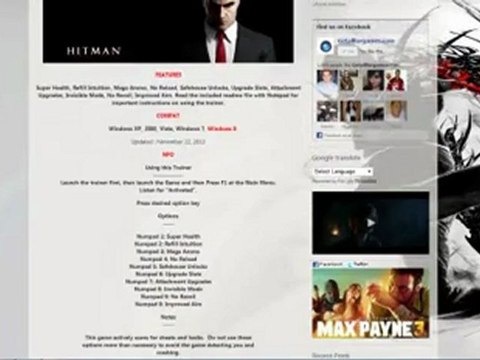 Hitman Absolution Trainer [NEW]