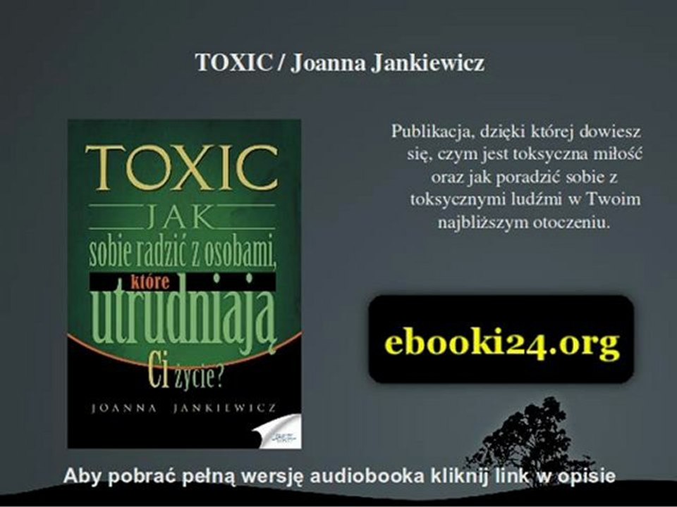 TOXIC / Joanna Jankiewicz
