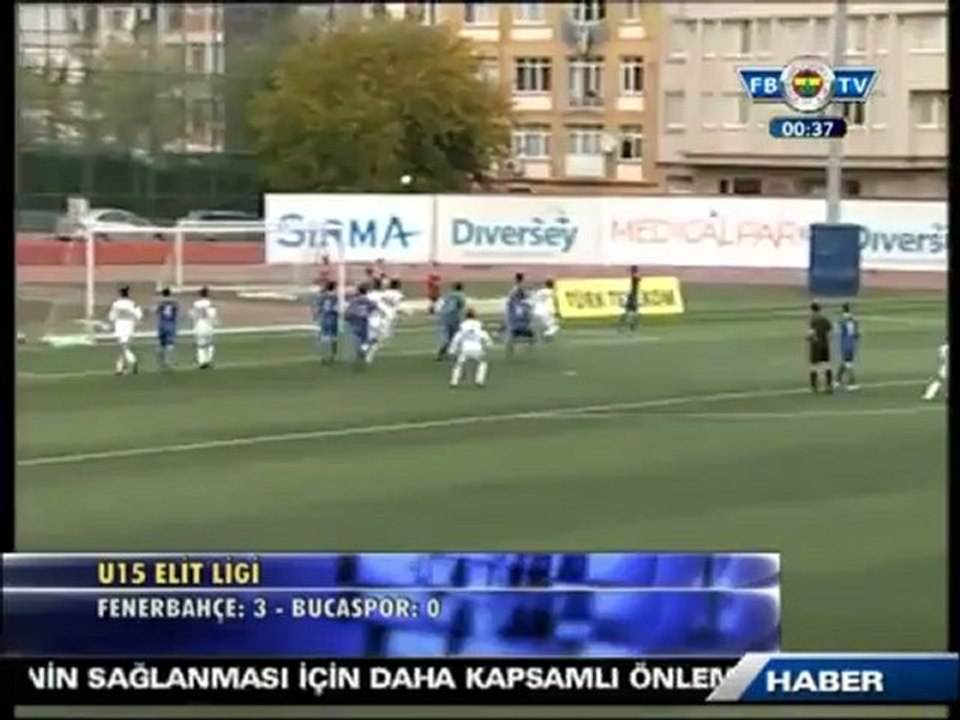 24 Kasım 2012 U15 Elit Ligi Fenerbahçe 3-0 Bucaspor ve Centilmenlik Örneği