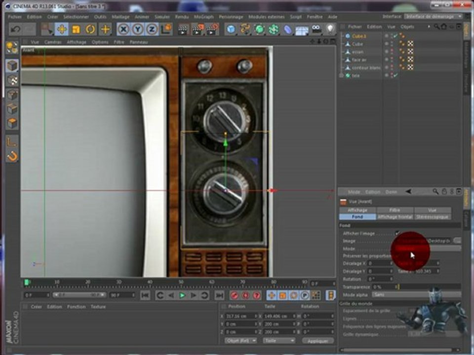 Modélisation polygonale classique(partie 1)
