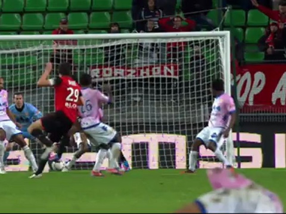 Stade Rennais FC (SRFC) - Evian TG FC (ETG) Le résumé du match (14ème journée) - saison 2012/2013