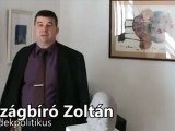 Országbíró Zoltán zentral-europäischer demokratische Politiker unterstützt Bildung der jungen Künstler