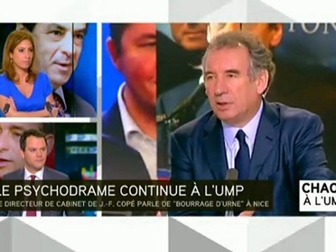 François Bayrou, invité du 18-22 sur iTélé - 221112