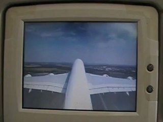 décollage A380 (vue intèrieure)