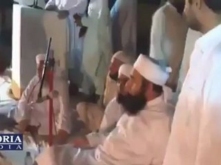 Welcome for Maulana Tariq Jameel in Lyari
