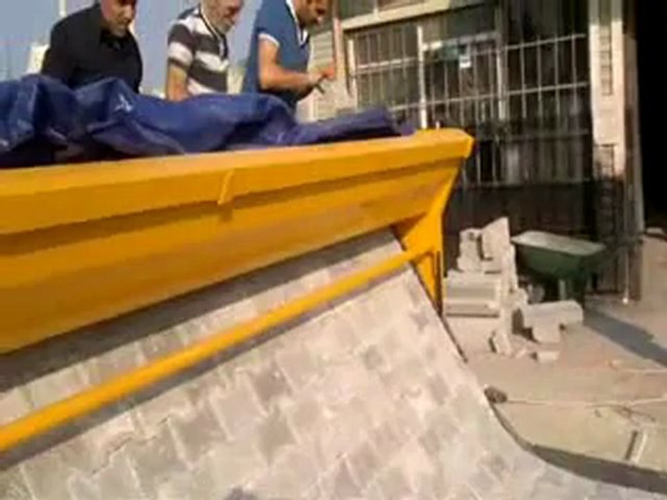 STONEYER MARKA KİLİT TAŞI SERME MAKİNESİ VİDEOSU