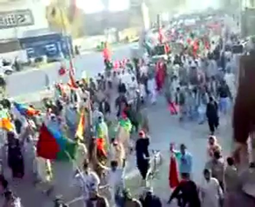 Baloch rallying for their Independence from Punjabi Pakistan