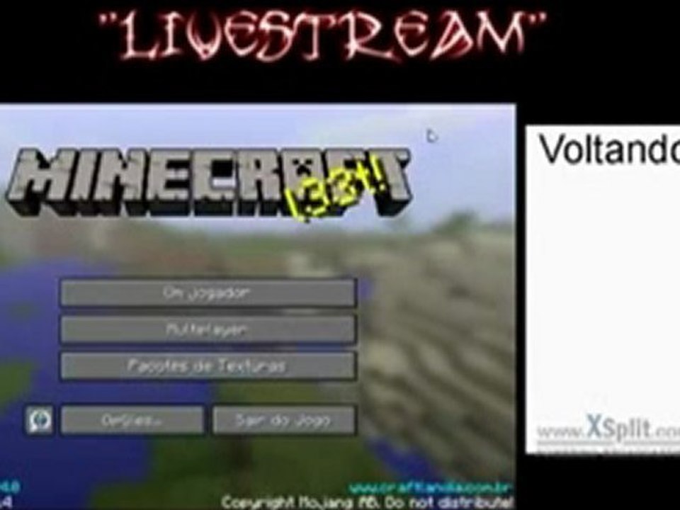 Tutorial gerando mundo personalizavel - Minecraft