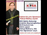 Köksal Malkoç - Ardahan Yılın öğretmeni 2012 marka köy Bayramoğlu köyü okul müdürü