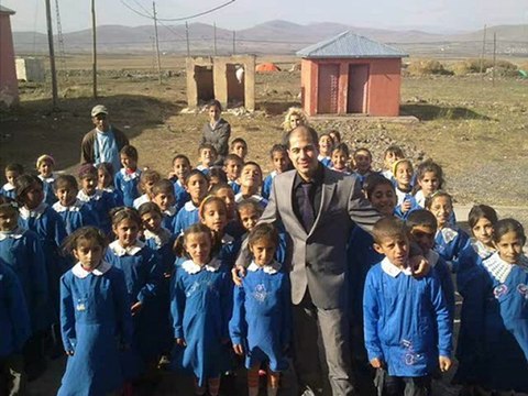 Ardahan Bayramoğlu köyü ilk öğretim ortaokul iöo / Marka köy kora