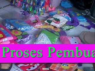 Proses Pembuatan Sajadah Anak