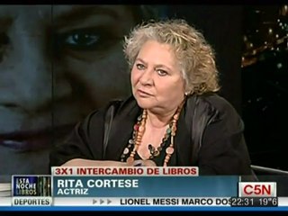 Intercambio de Libros con Rita Cortese