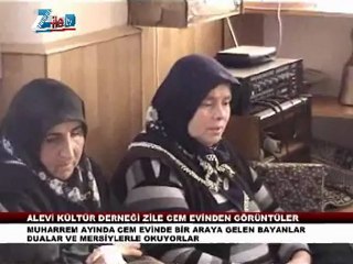 Zile Cem evinden Muharrem ayı dualar ve mersiyeler