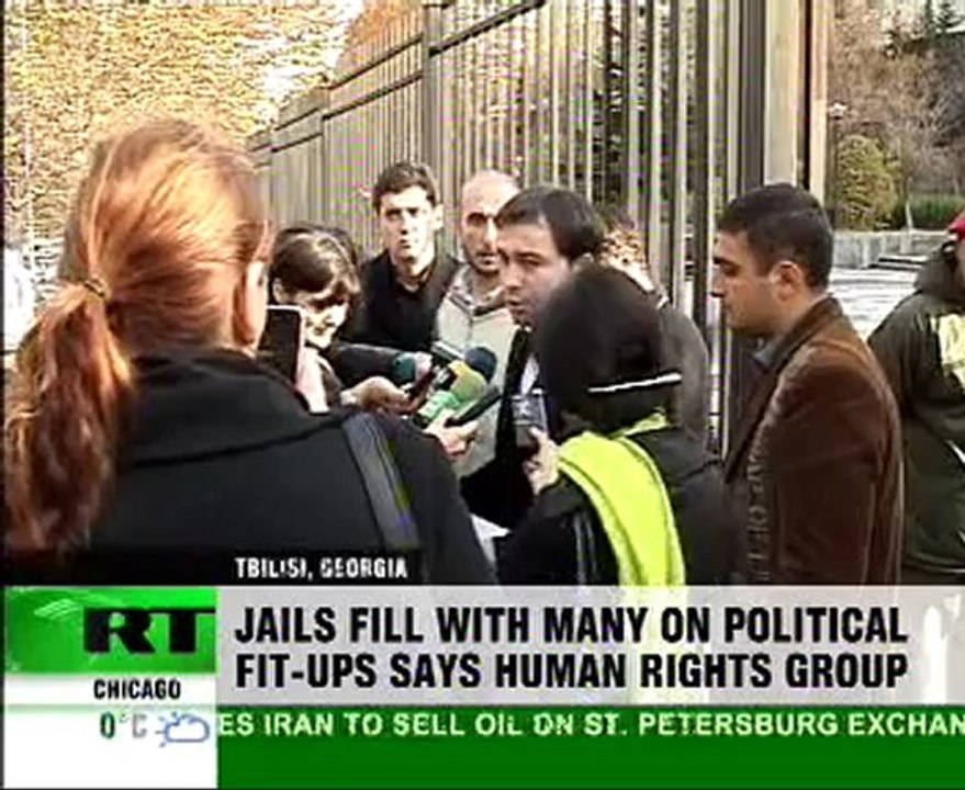 Georgian political opponents jailed