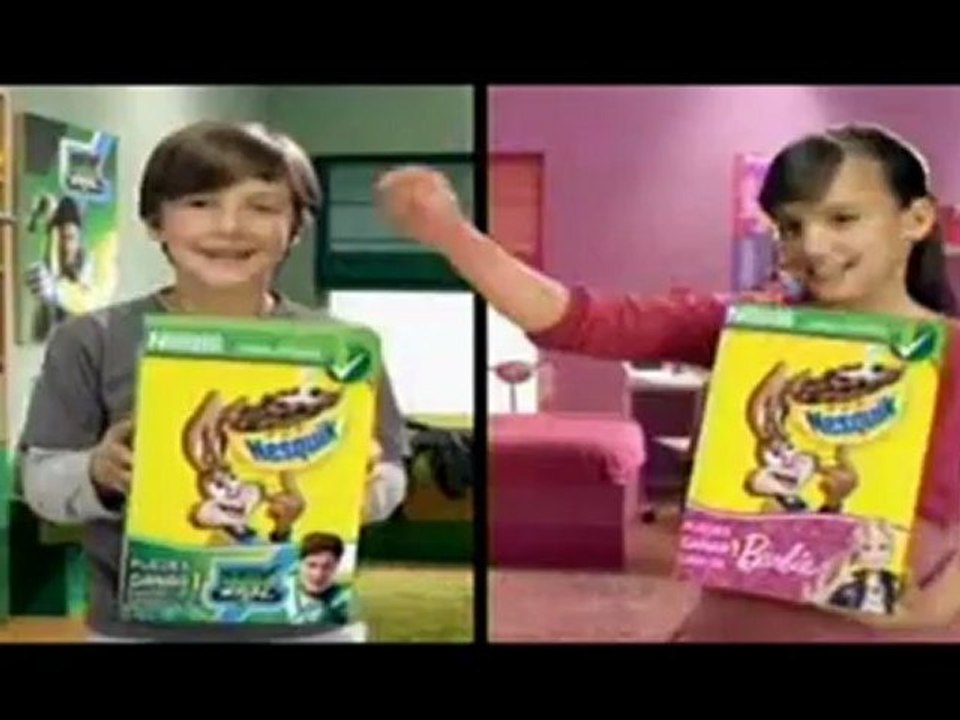 Gana con Barbie, Max Steel y Nestlé 2012