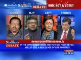 The Newshour Debate: Can Govt avoid a vote? -(Part 3 of 3)