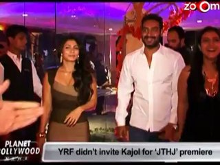 Kajol was not invited for 'Jab Tak Hai Jaan' premiere