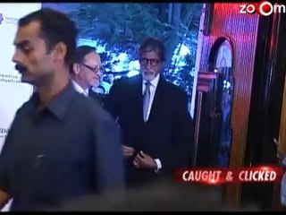 Amitabh at the premiere of 'Fearless Nadia'