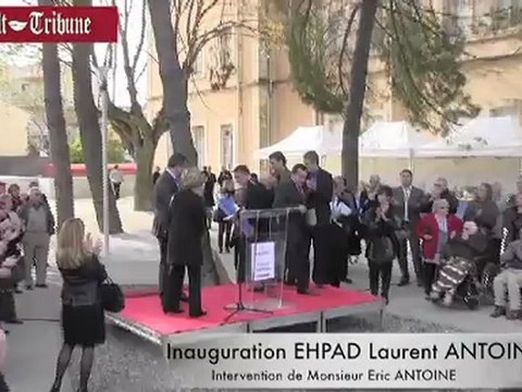 AGDE - 2012 Inauguration EHPAD - Intervention de Eric ANTOINE