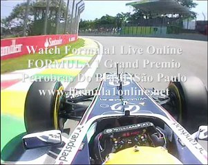 F1 Grand Premio Do Brasil 25 Nov 2012 Live Online