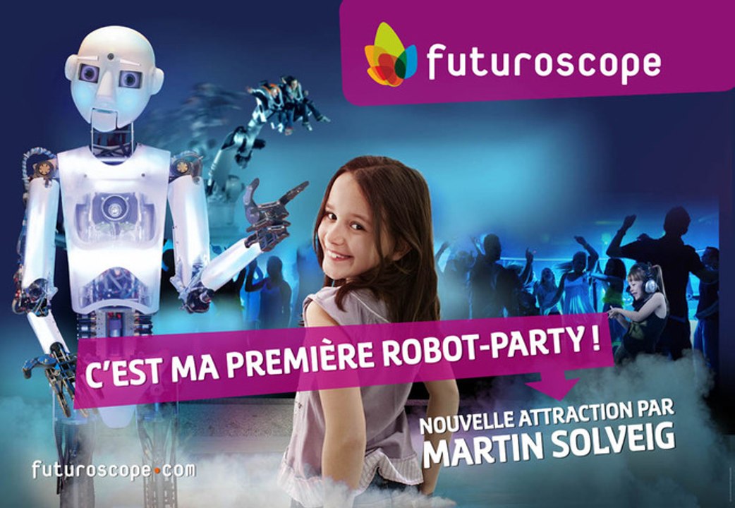 Ma première robot-party avec Martin Solveig