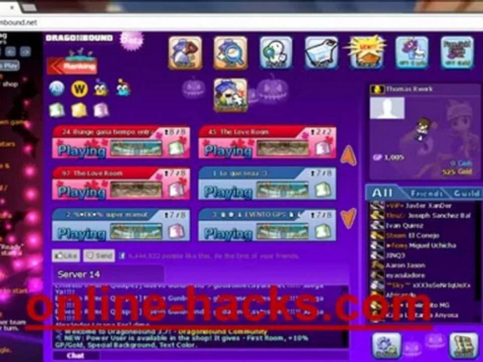 DragonBound Cheat Hackear Gold Cash GP Hack * FREE Download , télécharger December 2012 Update