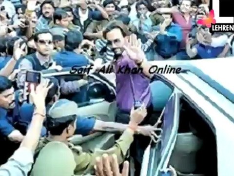 Saif Hides In Kitchen