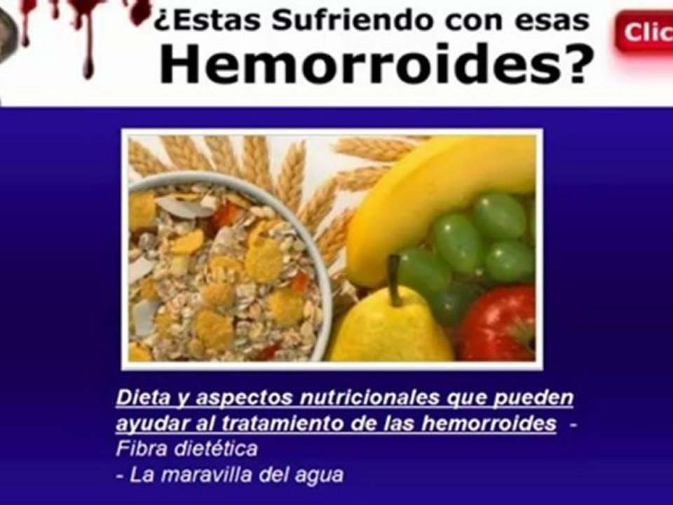 remedios caseros para las hemorroides - remedio para las hemorroides