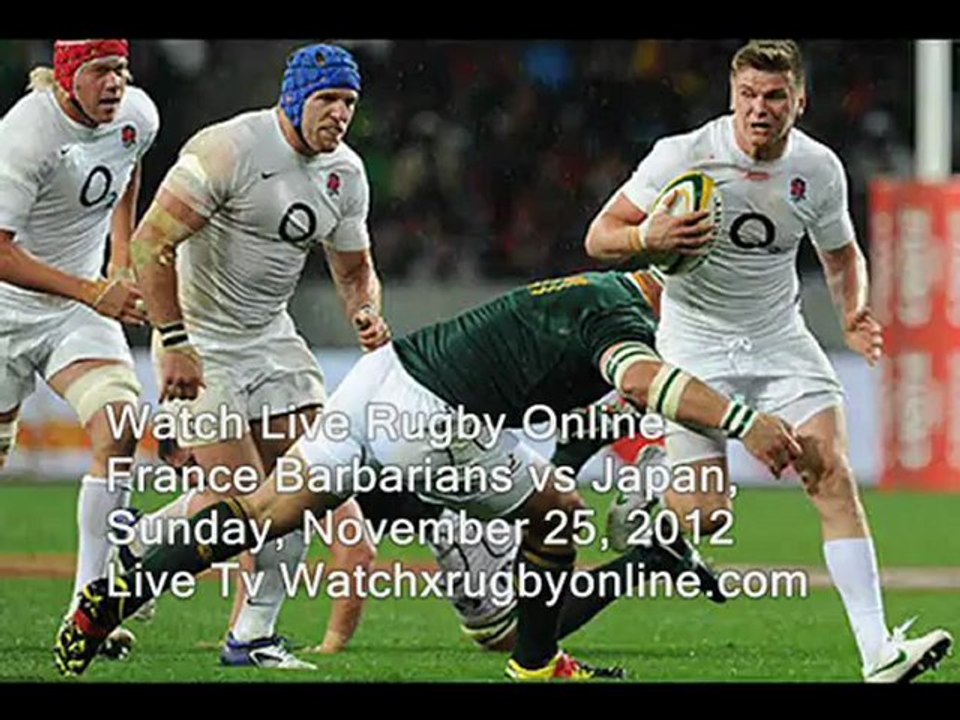 Tour Japan vs France BarbariansOnline 25 Nov