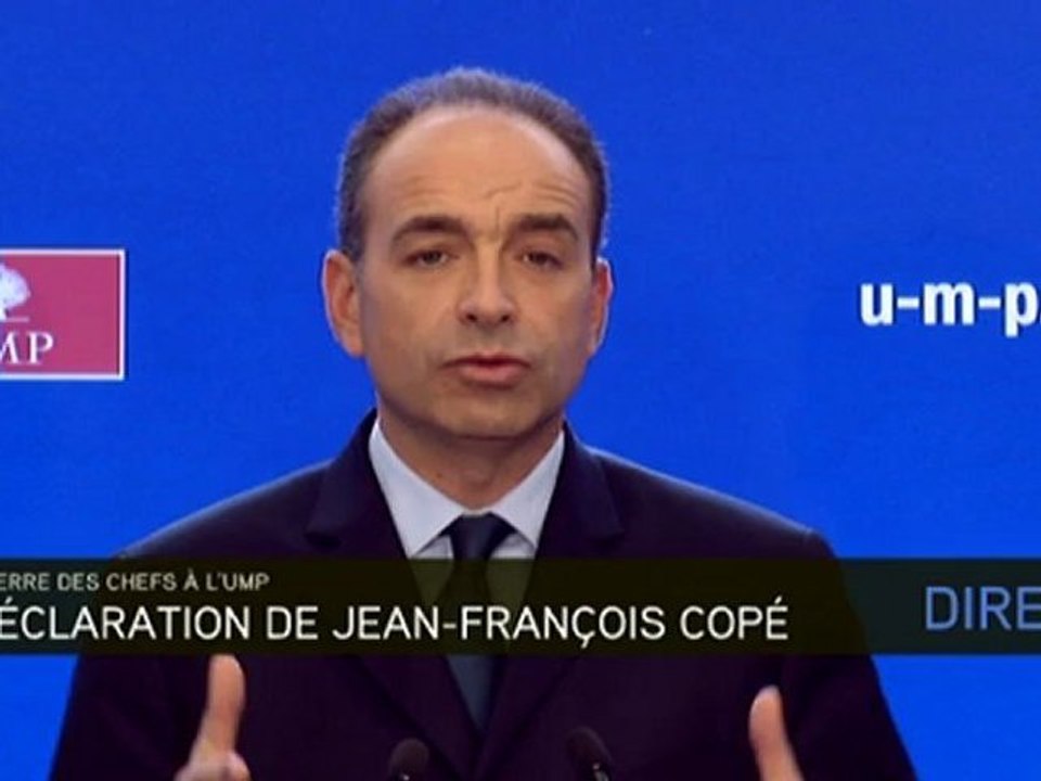 Jean-François Copé : "François Fillon a causé un blocage dangereux pour notre mouvement"