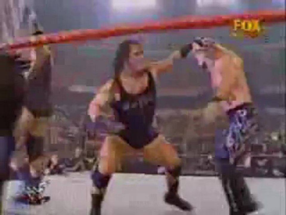 2001 WWE Raw Is War Chris Jericho vs Rhyno & Big Show