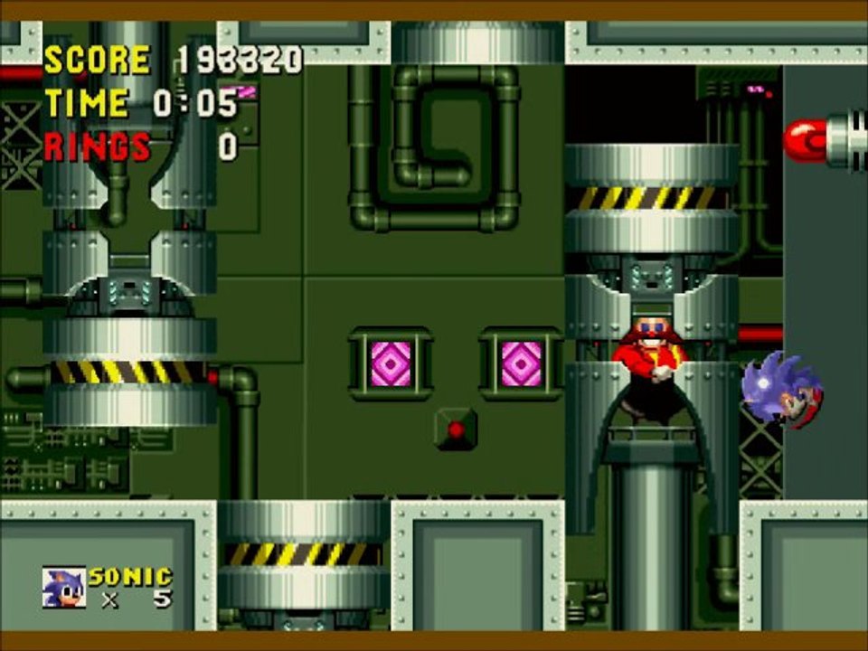 Final Boss + Ending : Sonic the Hedgehog (AVEC CHAOS EMERALDS)