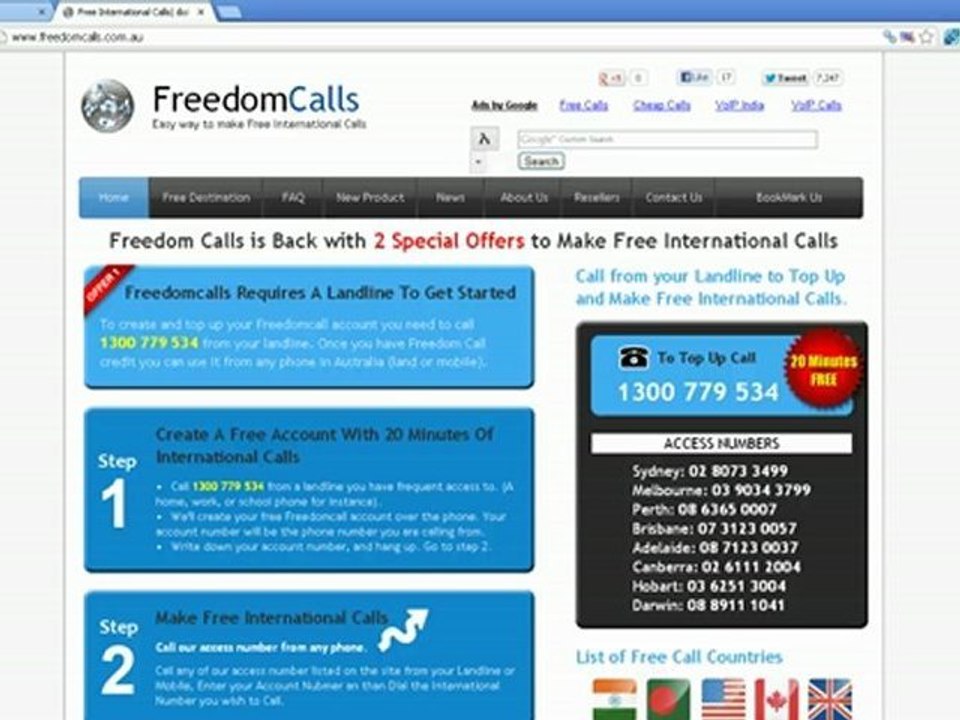 calling international