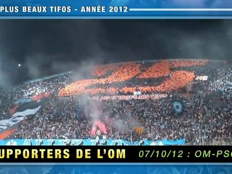 Les 10 tifos les plus originaux de l'année 2012