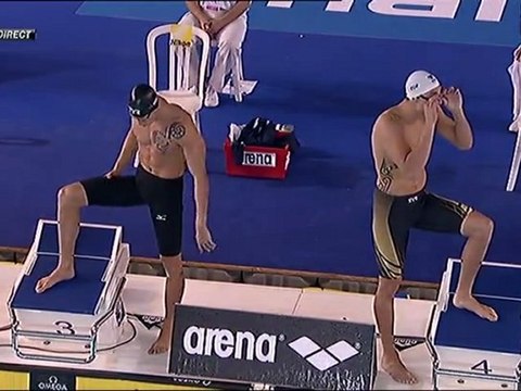 finale 50m NL (H) F. Manaudou et Bousquet (ChE pb 2012)