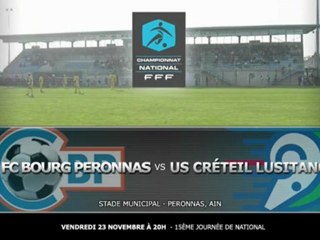 Replay Bourg Peronnas VS Creteil