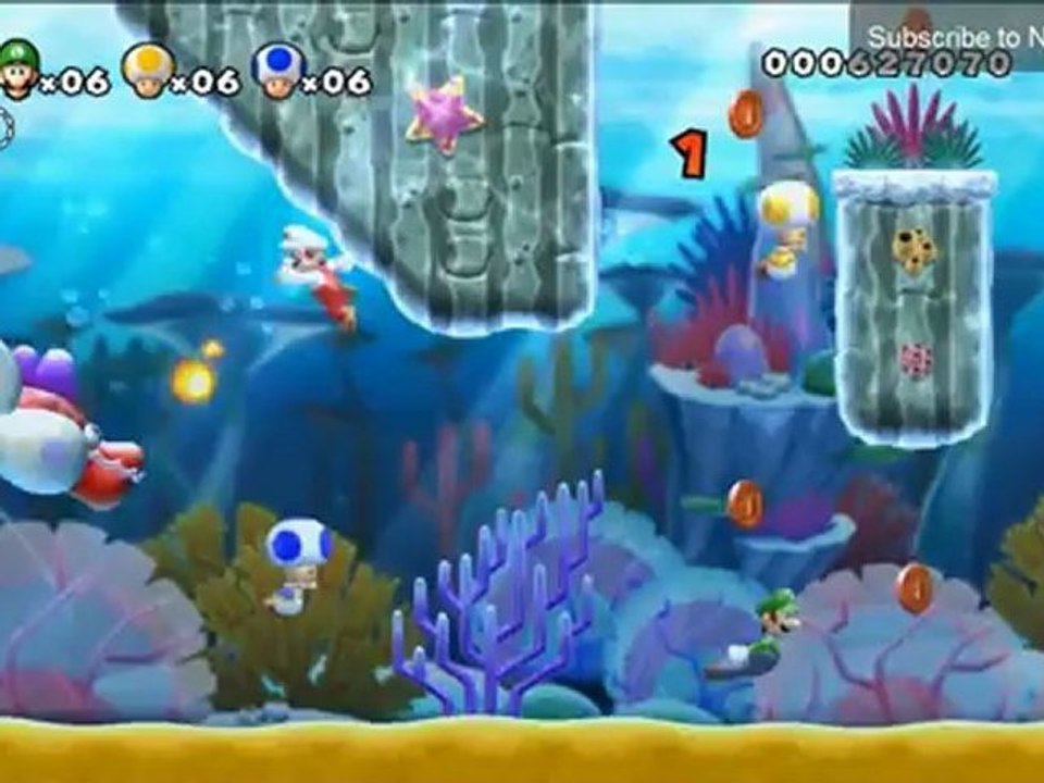 démo new super mario bros U