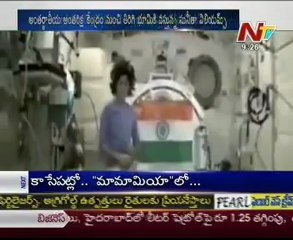 Sunita Williams wishes 'Happy Diwali' from space