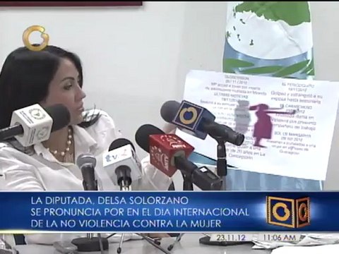 Diputada Delsa Solórzano: En los últimos años la violencia contra la mujer se ha naturalizado