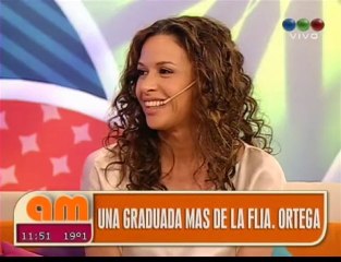 Julieta Ortega en AM