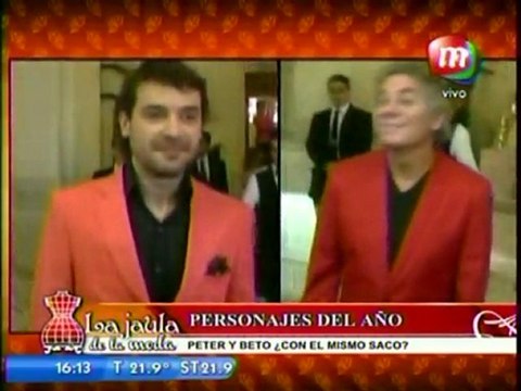 Hablan de Pedro en La Jaula de la Moda (look gala revista Gente) - 23 de Noviembre