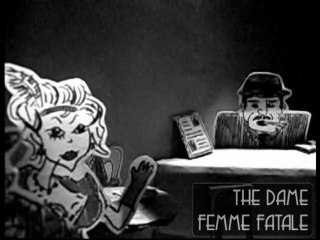 Write Your Own Ending - "Of All The Hand-Drawn Bars" Film Noir