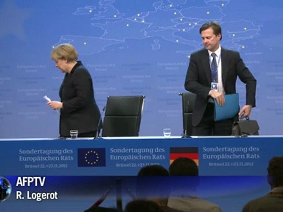 Budget de l'UE: Merkel "satisfaite" des discussions