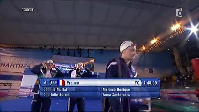 relais 4x50m NL (F) France 4e (ChE pb 2012)