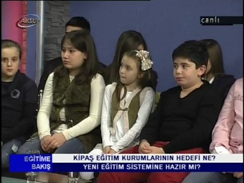 KİPAŞ EĞİTİM KURUMLARI -AKSU TV Eğitime Bakış Programı-2