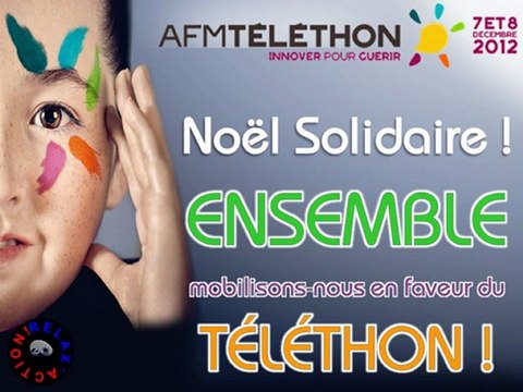 RELAX'ACTION pour le Téléthon - Marché de Noël de Bagneux - 7 > 9 Déc. 2012 !