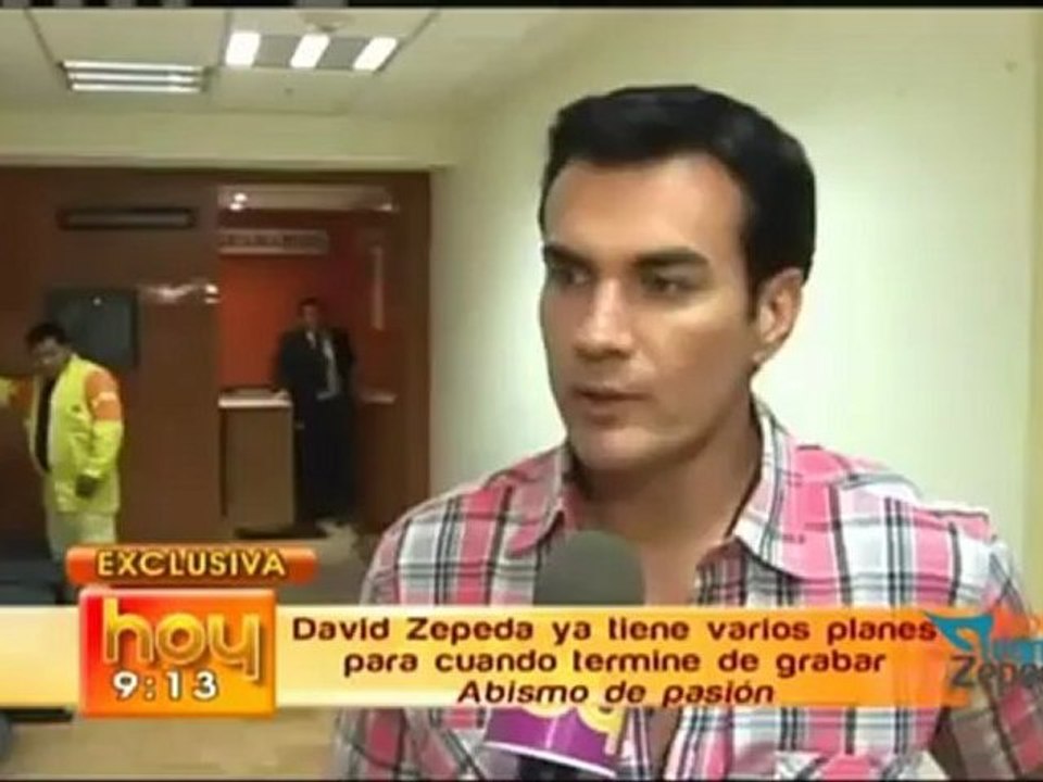 David Zepeda @davidzepeda1 está en pláticas para participar en una obra