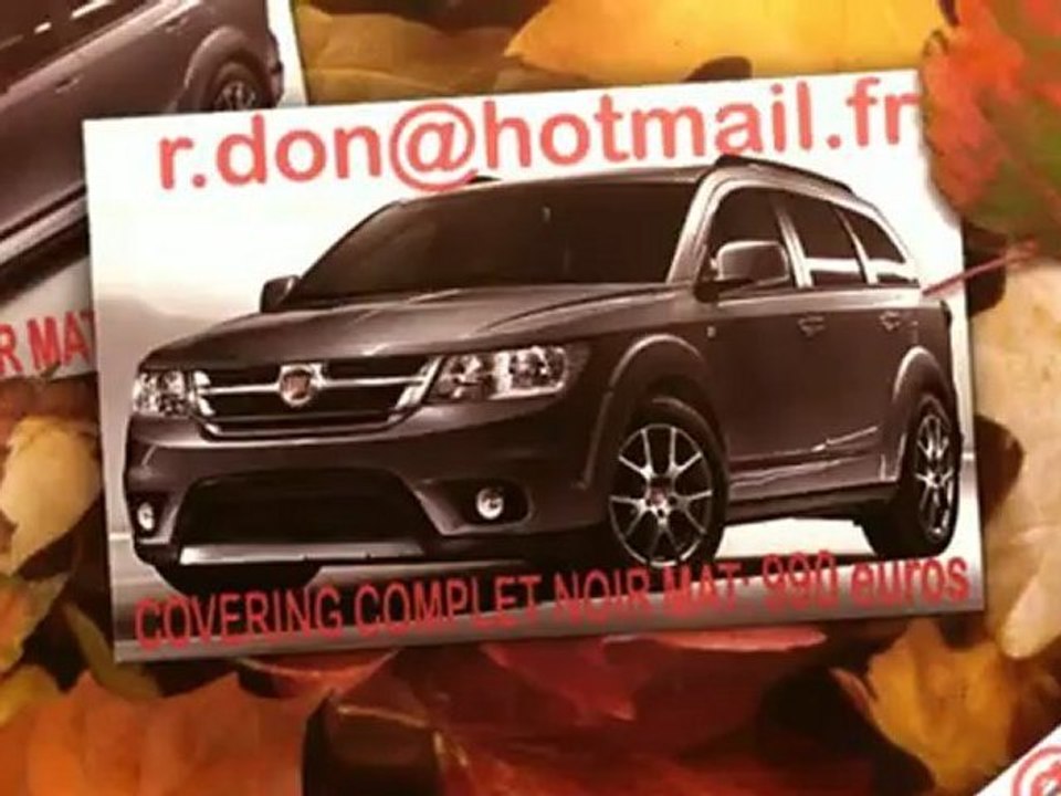 Fiat Freemont, Fiat Freemont, essai video Fiat Freemont, covering Fiat Freemont, Fiat Freemont noir mat
