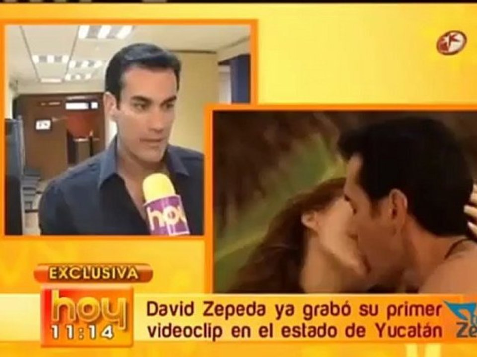 David Zepeda @davidzepeda1 reveló la sorpresa a sus fans